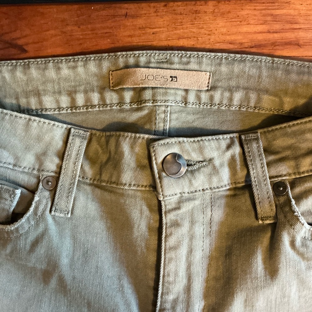 Joe's Jeans Olive Skinny Jeans - Picture 2 of 4